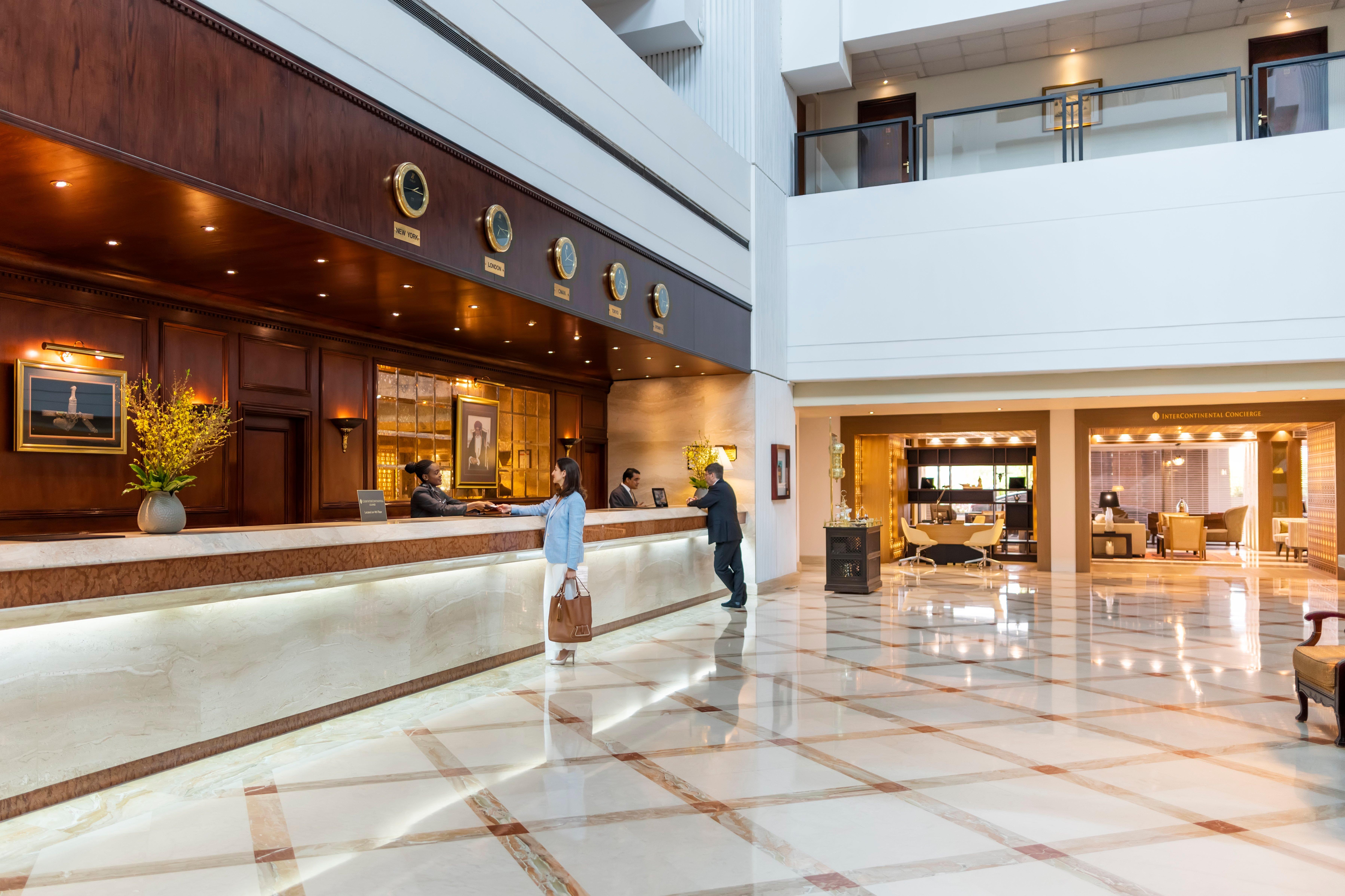 Intercontinental Muscat By Ihg Hotel Bagian luar foto Lobby