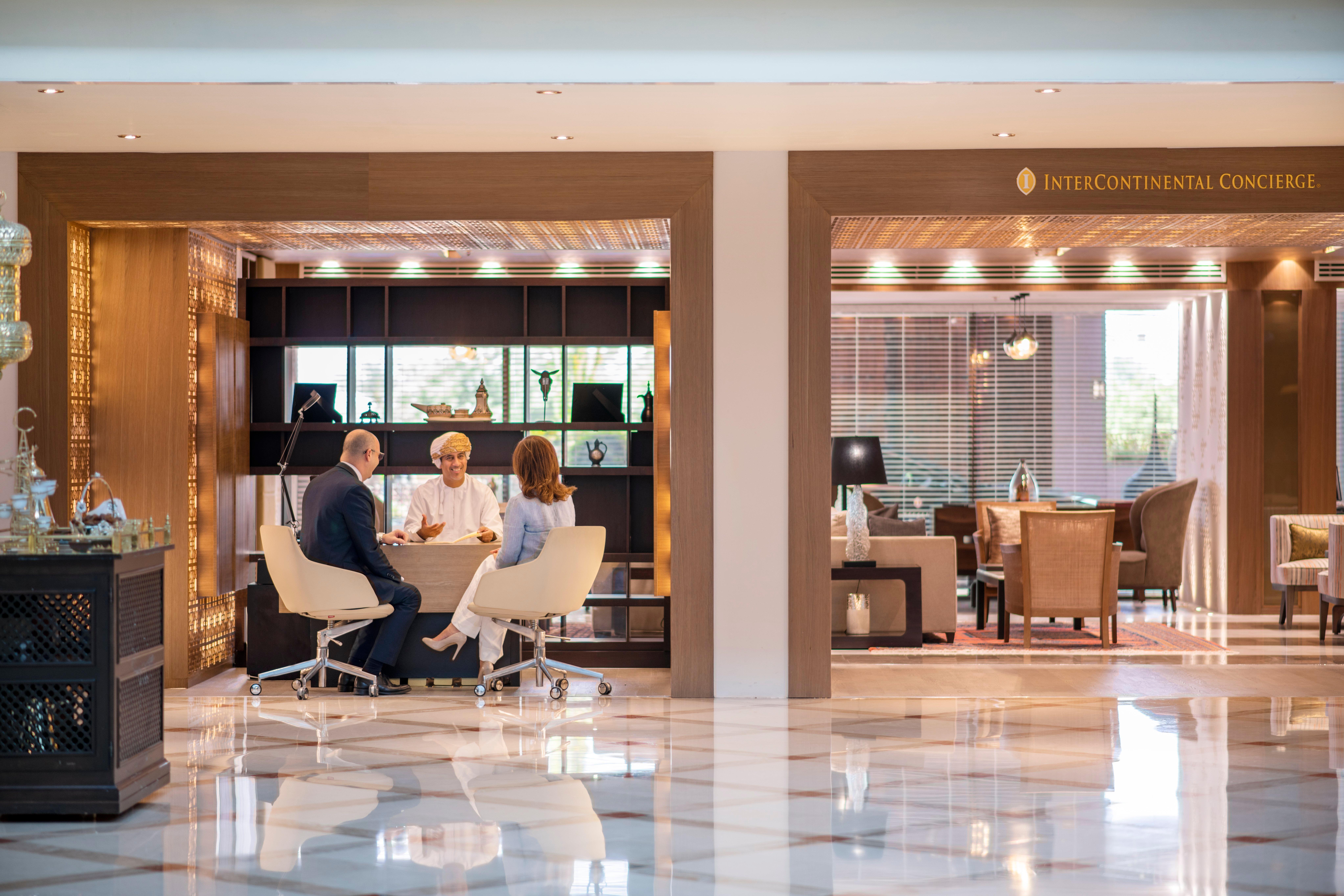 Intercontinental Muscat By Ihg Hotel Bagian luar foto InterContinental Hotels Group